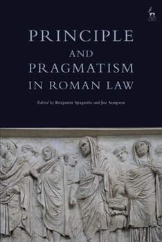 Paperback Principle and Pragmatism in Roman Law Book
