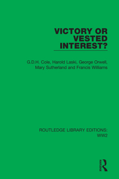 Hardcover Victory or Vested Interest? Book