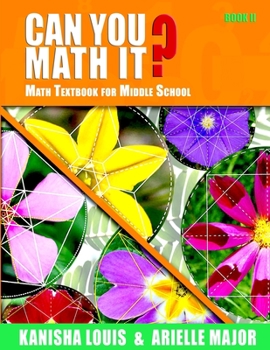 Paperback Can You Math It? Book II: Math Textbook for Middle School Book