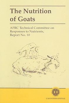 Paperback The Nutrition of Goats Book