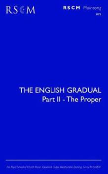 Paperback The English Gradual Part 2 - The Proper Book