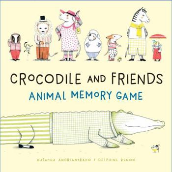 Game Crocodile and Friends Animal Memory Game Book