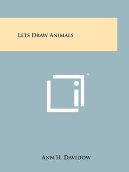 Paperback Lets Draw Animals Book