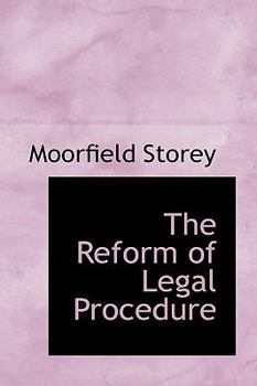 Paperback The Reform of Legal Procedure Book