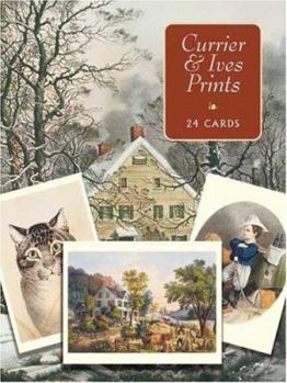 Paperback Currier & Ives Prints: 24 Cards Book