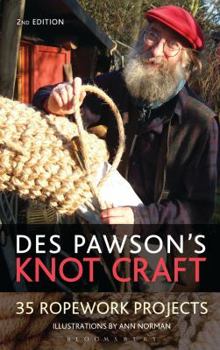 Paperback Des Pawson's Knot Craft: 35 Ropework Projects. Des Pawson Book