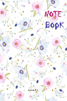 Paperback spectacular pink flowers Notebook for Girls: pink flowers Notebook for Girls Book