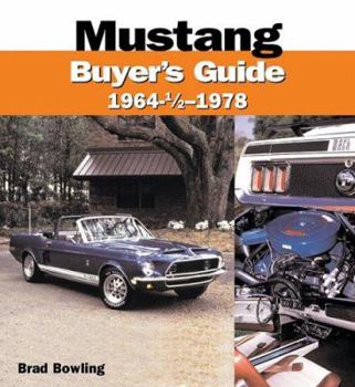 Paperback Mustang Buyer's Guide 1964 1/2-1978 Book