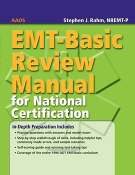 Paperback Emt-Basic Review Manual for National Certification Book