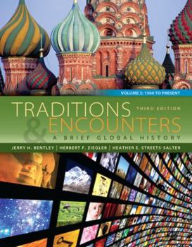 Paperback Traditions & Encounters: A Brief Global History Volume 2 Book