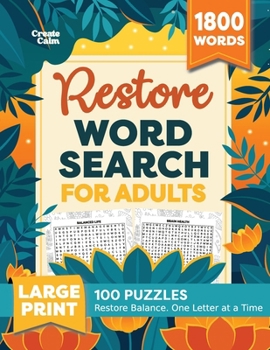 Wellness Word Search for Adults: Inspire Healing & Health | Relaxing Puzzle Book for Self Care & Anxiety Relief