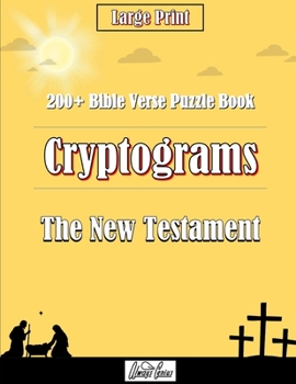 Paperback Cryptogram Puzzle Book: The New Testament Book