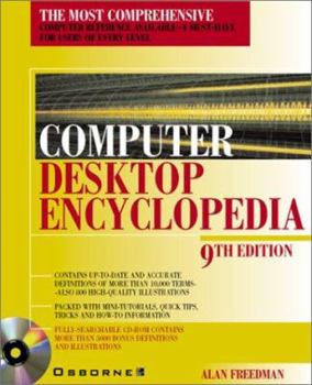 Paperback Computer Desktop Encylopedia, 9th Ed. [With CDROM] Book