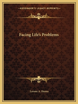 Paperback Facing Life's Problems Book