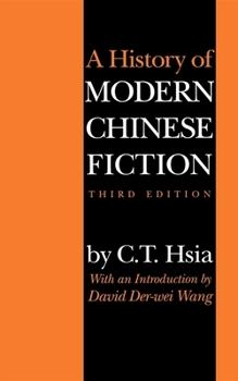 Paperback History of Modern Chinese Fiction Book