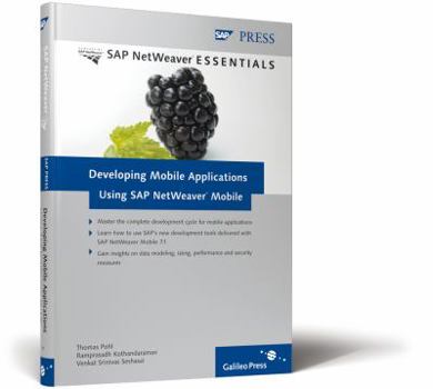 Hardcover Developing Mobile Applications Using SAP Netweaver Mobile Book