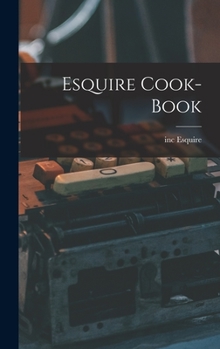 Hardcover Esquire Cook-book Book