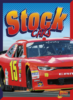 Library Binding Stock Cars Book