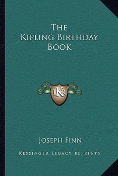 Paperback The Kipling Birthday Book