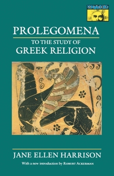 Paperback Prolegomena to the Study of Greek Religion Book