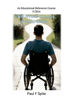 Paperback Simplifying the ADA in California Book