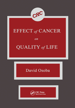 Paperback Effect of Cancer on Quality of Life Book