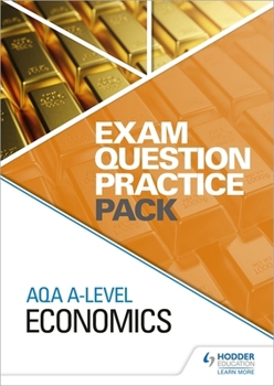 Spiral-bound AQA A Lev Economics Exam Quest Pract Pck Book