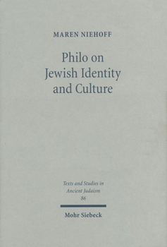 Hardcover Philo on Jewish Identity and Culture Book