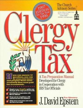 Paperback Clergy Tax 1997: A Tax Preparation Manual Developed for Clergy in Cooperation with IRS Tax Officials Book