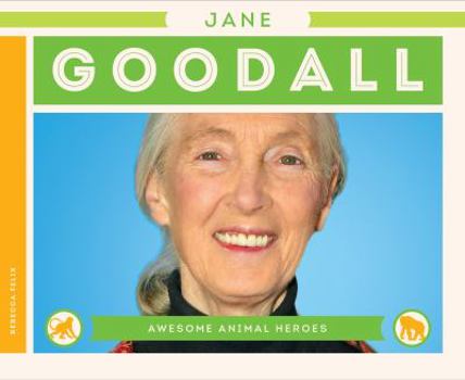 Library Binding Jane Goodall Book