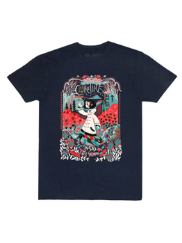 Unknown Binding Mountford: Coraline Unisex T-Shirt Large Book