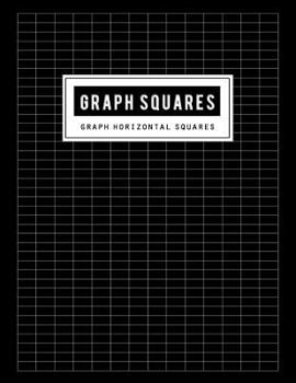 Paperback Graph Horizontal Squares: Grid Bulk Notebook and Ruled White Paper Handwriting for Structuring, Sketch, Technical of Design (Thick Solid Lines) Book