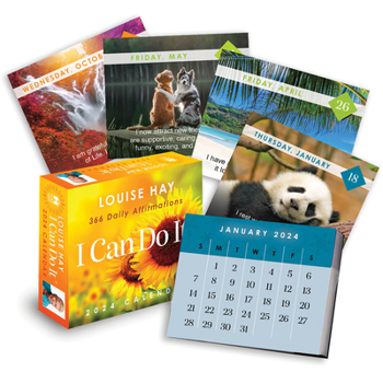 Calendar I Can Do It(r) 2024 Calendar: 366 Daily Affirmations Book