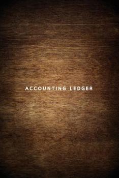 Paperback Accounting Ledger: Simple Ledger Income & Expenses Cash Book, Bookkeeping Ledger Book