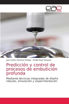 Paperback Predicción y control de procesos de embutición profunda [Spanish] Book