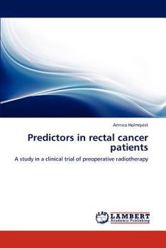 Paperback Predictors in rectal cancer patients Book