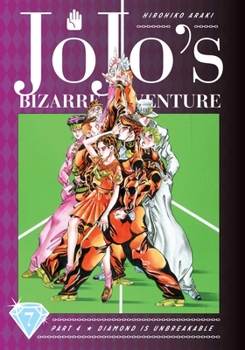 Hardcover Jojo's Bizarre Adventure: Part 4--Diamond Is Unbreakable, Vol. 7 Book