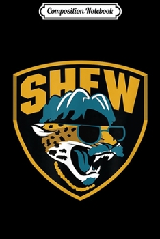 Paperback Composition Notebook: Shewvall Duval Shield Minshew Mustache Journal/Notebook Blank Lined Ruled 6x9 100 Pages Book