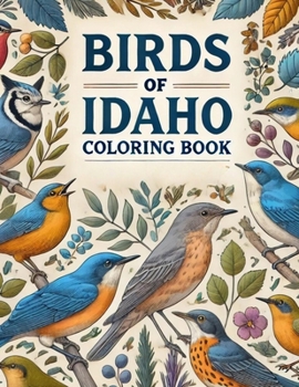 Paperback Birds of Idaho Coloring Book