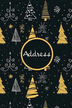 Address.: Address Book. - Contacts - (Vol. A42) Glossy Cover, Large Print, Font, 6" x 9" For Contacts, Addresses, Phone Numbers, Emails, Birthday And More.