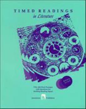 Paperback Timed Readings in Literature: Book 5 Book
