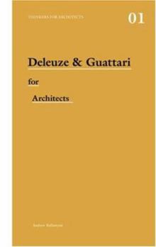 Paperback Deleuze and Guattari for Architects Book