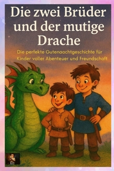 Paperback Die zwei Brüder und der mutige Drache: Eine perfekte Gutenachtgeschichte für Kinder voller Abenteuer und Freundschaft [German] Book