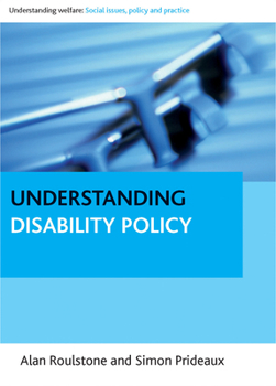 Hardcover Understanding Disability Policy Book