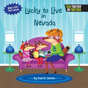 Hardcover Lucky to Live in Nevada Book