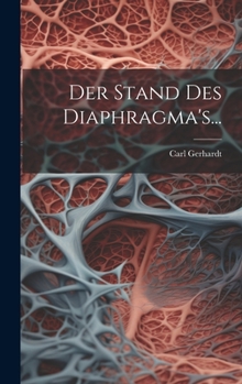 Hardcover Der Stand des Diaphragma's... [German] Book