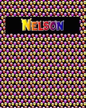 Paperback 120 Page Handwriting Practice Book with Colorful Alien Cover Nelson: Primary Grades Handwriting Book