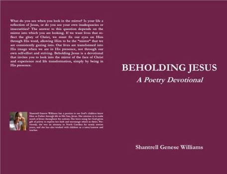 Paperback Beholding Jesus: A Poetry Devotional Book