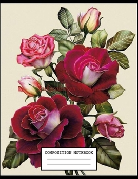 Paperback Composition Notebook: Back to School Flower Notebooks for Students Book