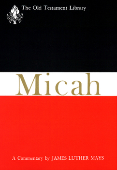 Paperback Micah: A Commentary Book